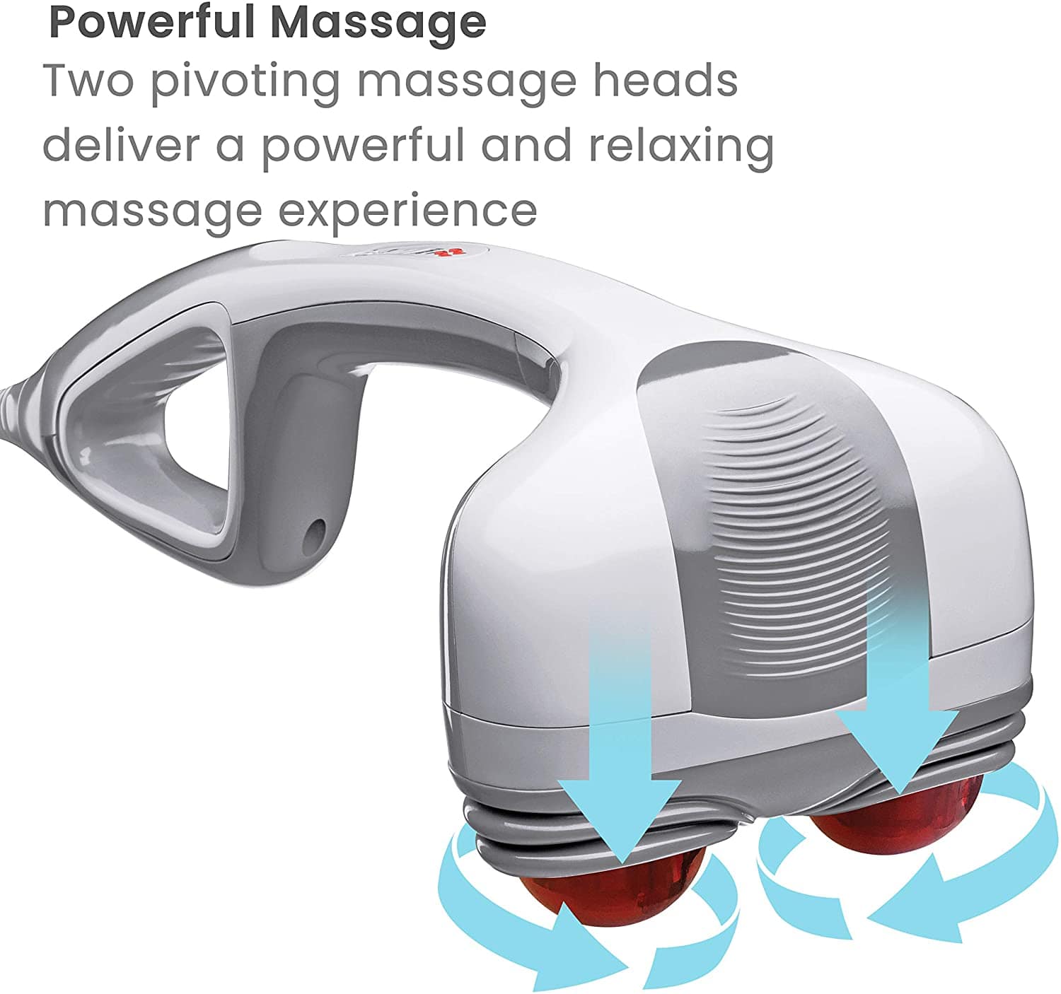 HoMedics Household Percussion Action Plus Handheld Massager with Heat
