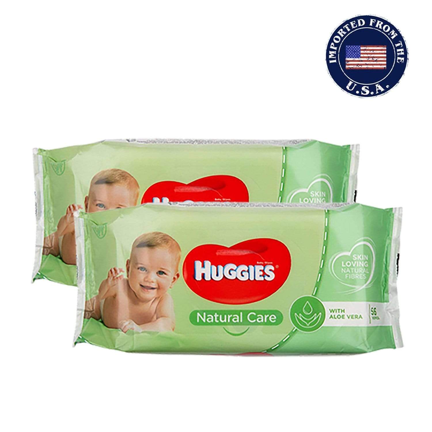 HUGGIES Personal Care HUGGIES - Natural Care Baby Wipes - 2 Packs