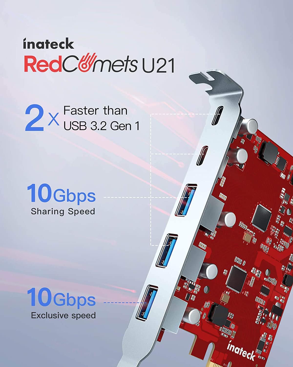 INATECK Electronic Accessories INATECK - PCIe to USB