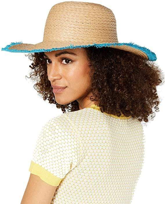 INC INTERNATIONAL CONCEPTS Clothing Accessories One Size INC Pop Fray Edge Floppy Hat