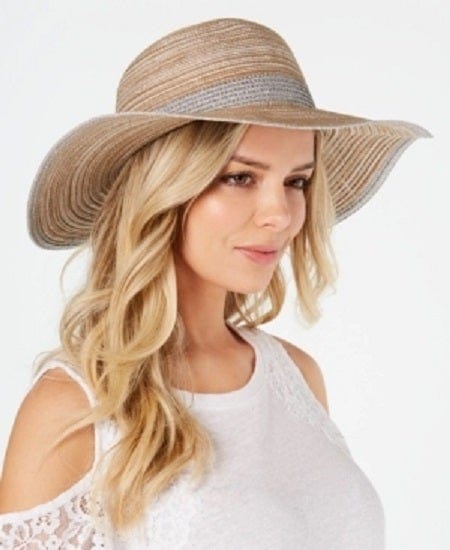 INC INTERNATIONAL CONCEPTS Clothing Accessories One Size Shimmer Packable Floppy Hat