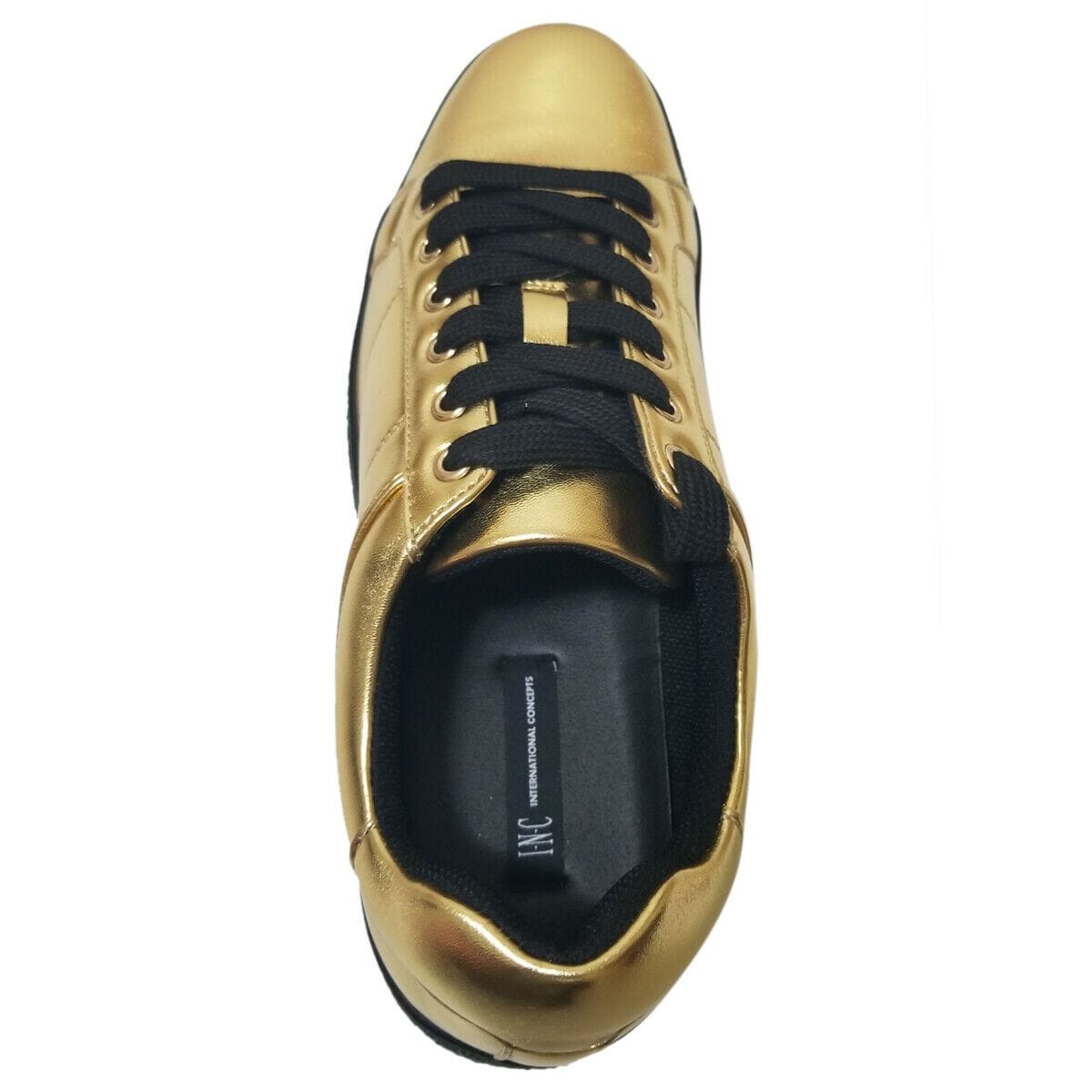 INC INTERNATIONAL CONCEPTS Mens Shoes 43.5 / Gold I.N.C - Orion Low Rise Sneakers