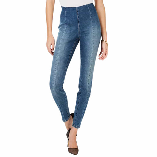 INC INTERNATIONAL CONCEPTS Womens Bottoms M / Blue INC INTERNATIONAL CONCEPTS - Pull-on Skinny Jeans