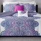 Intelligent Design Comforter/Quilt/Duvet Full/Queen Intelligent Design - Mila Full Queen Comforter Set