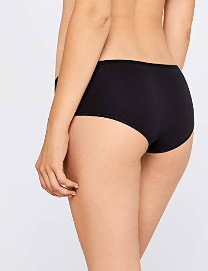 IRIS & LILLY womens underwear Large / Black Cheeky Hipster