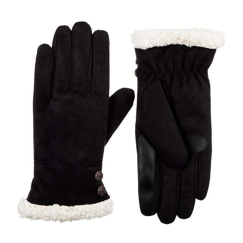 ISOTONER Clothing Accessories Small-Medium / Black ISOTONER - Microfiber Cold Weather Gloves