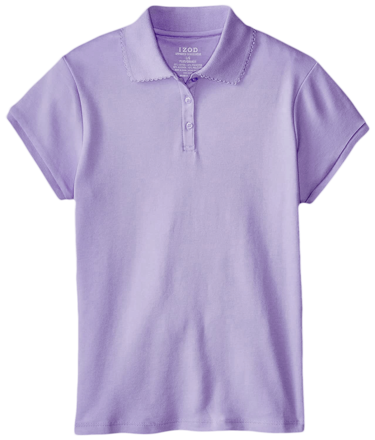 IZOD Apparel 14-16 Years Kids - Short Sleeve Uniform Polo