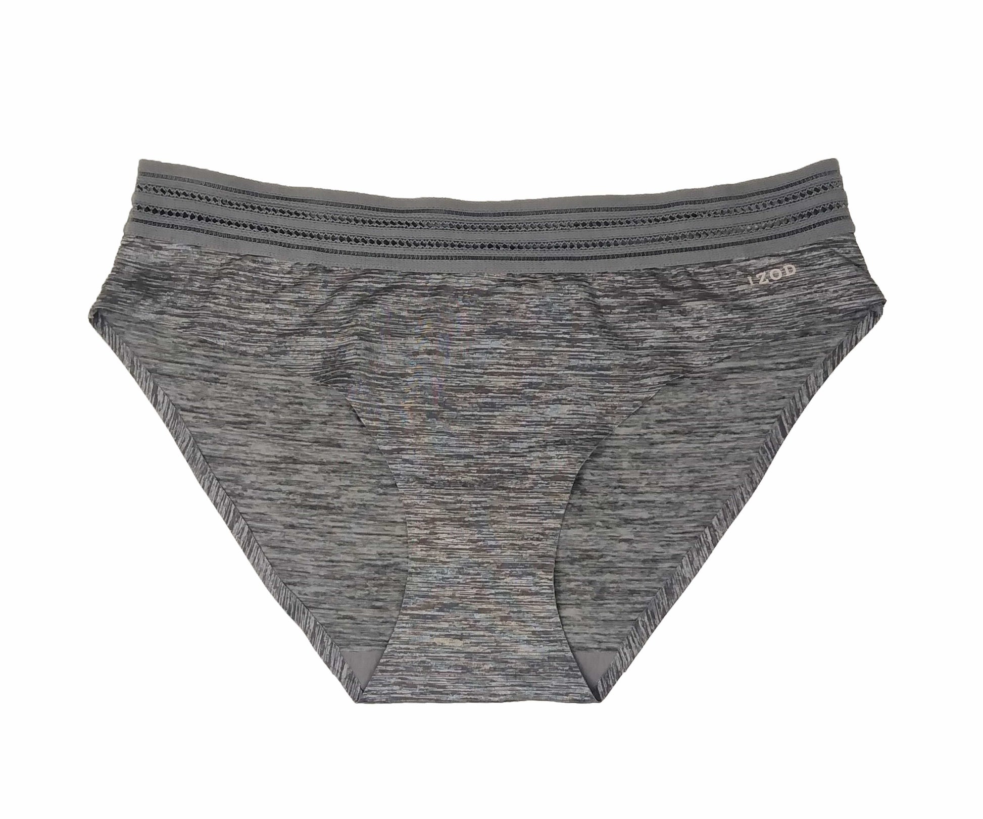 IZOD womens underwear Large / Grey IZOD - pantie