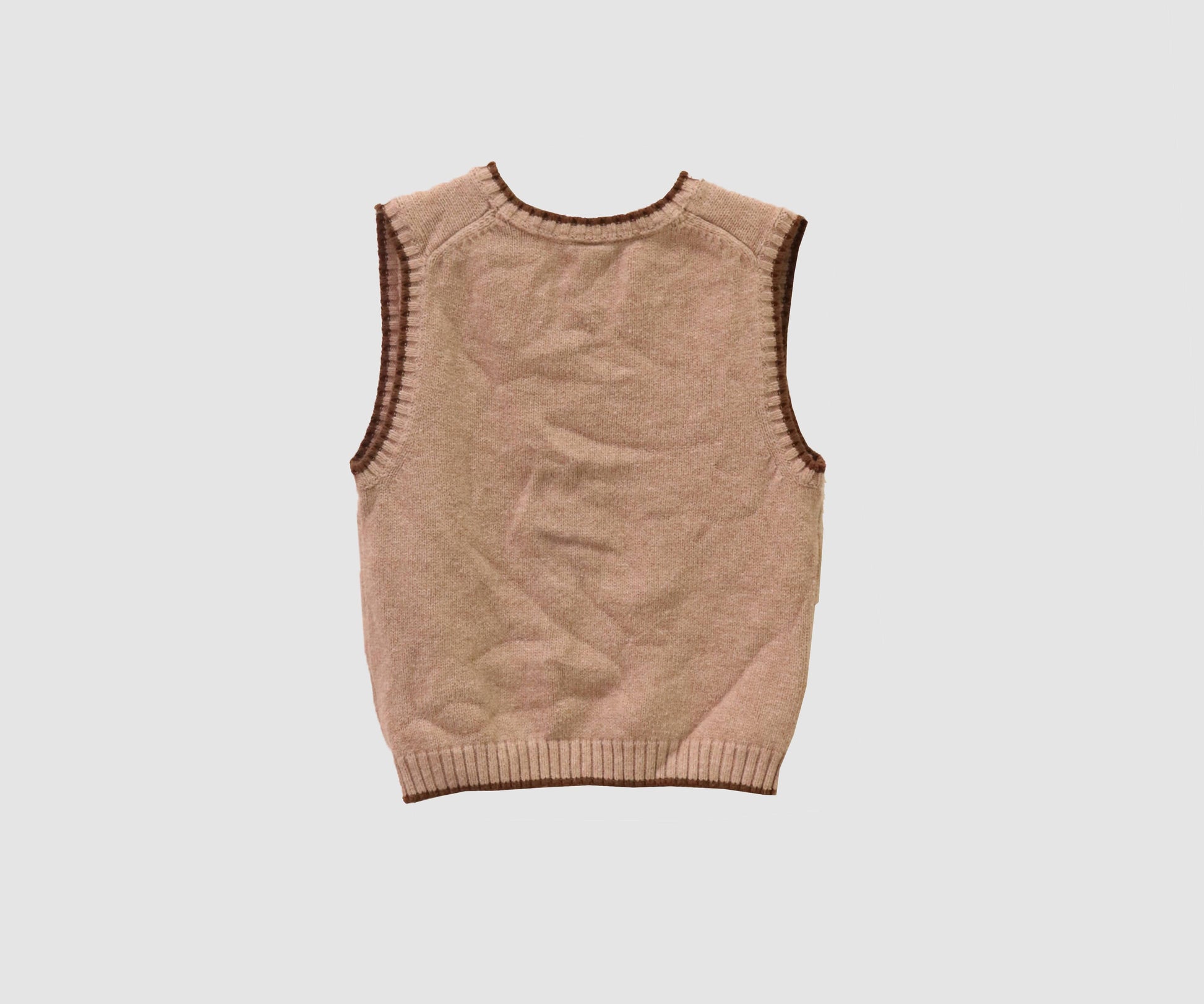 JANIE AND JACK Apparel 4 Years / Brown Sweater Vest