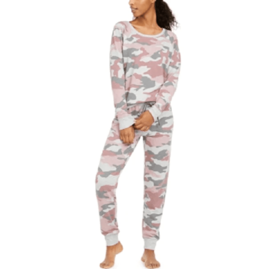 JENNI Womens Pajama XXL / Multi-Color JENNI - Printed Knit Pajamas Set
