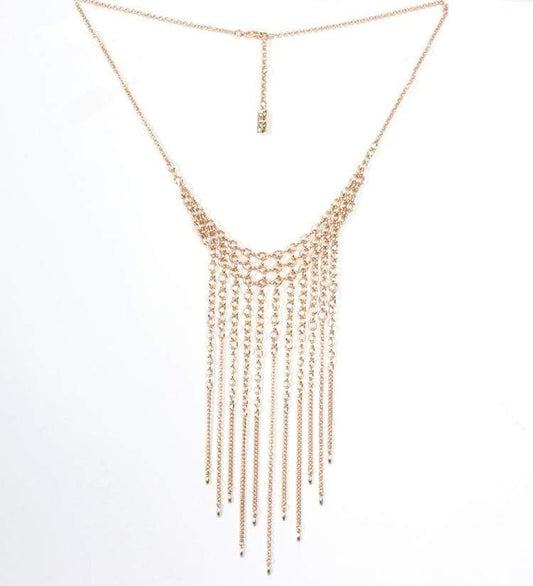 JESSICA SIMPSON Womens Jewelry Gold JESSICA SIMPSON - Casual Chain Necklace