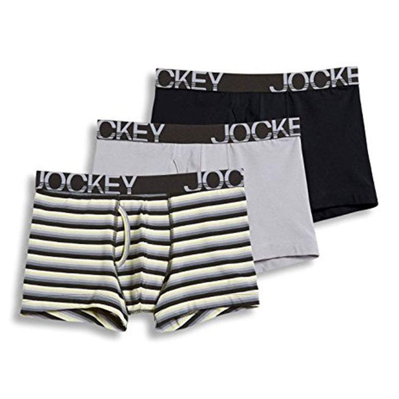 JOCKEY Mens Underwear Small / Multi-color JOCKEY - Underwear Active Stretch Boxer Brief - 3 Pack