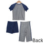 JUST ONE YEAR Baby Boy 3 Years / Blue JUST ONE YEAR - Baby - Pajama Of 3 Pieces