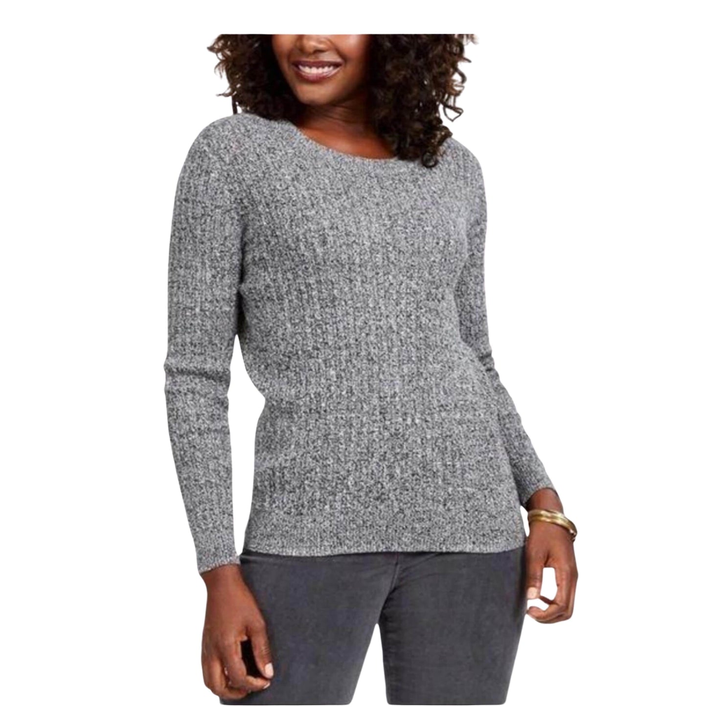 KAREN SCOTT - Cable-Knit Sweater – Beyond Marketplace
