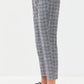 KENDALL & KYLIE Womens Bottoms M / Grey KENDALL & KYLIE - Belted Plaid Pants