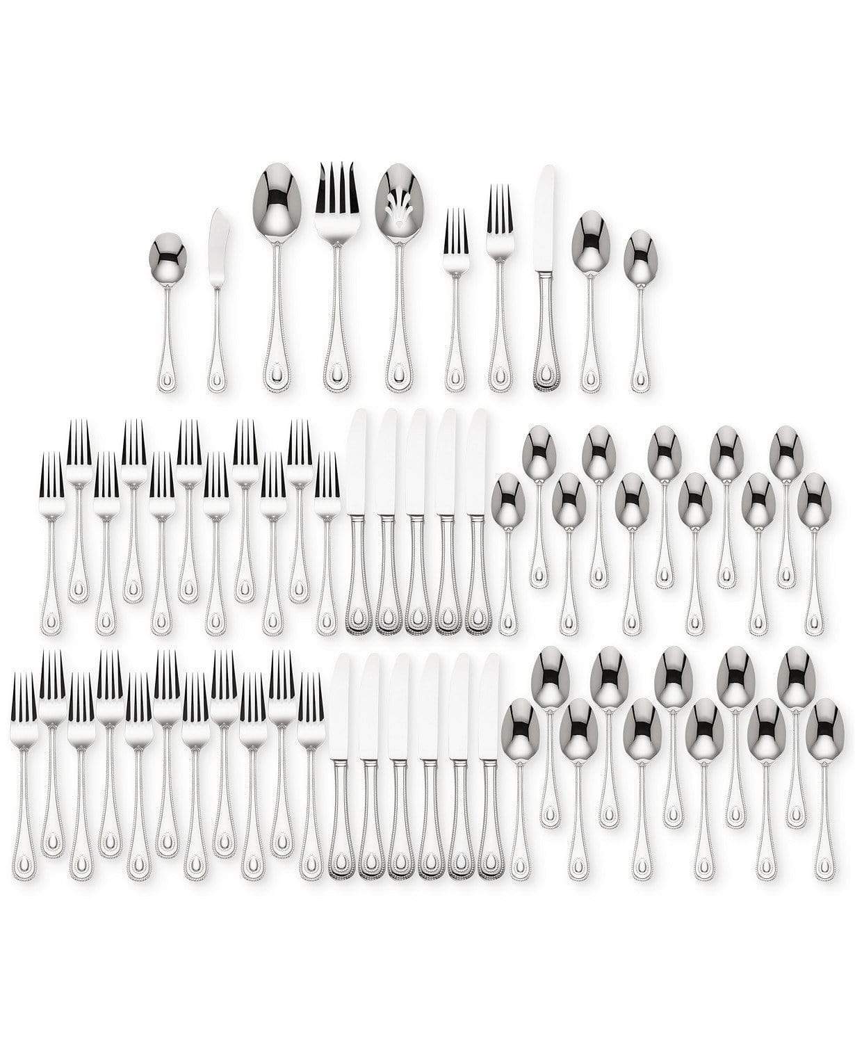 LENOX Kitchenware Silver LENOX - French Perle 65 Pc Set