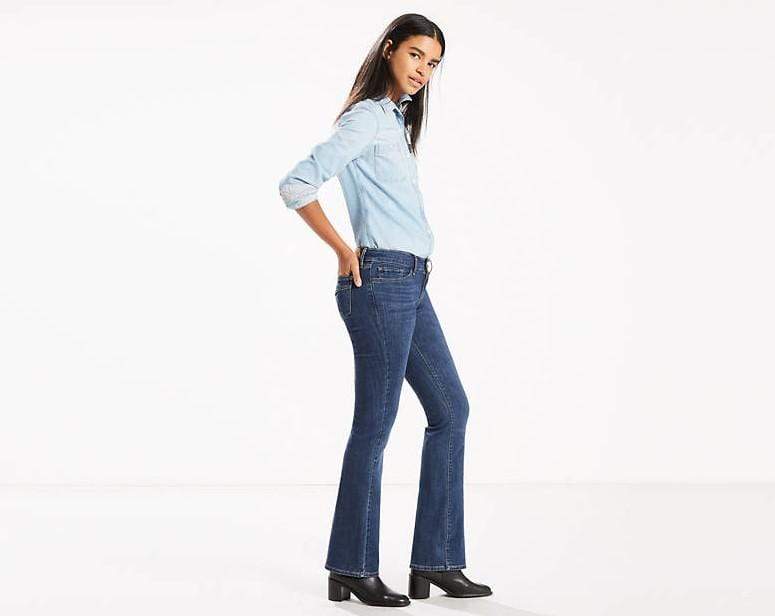 Levi's Womens Bottoms 715 Vintage Boot Cut Jeans