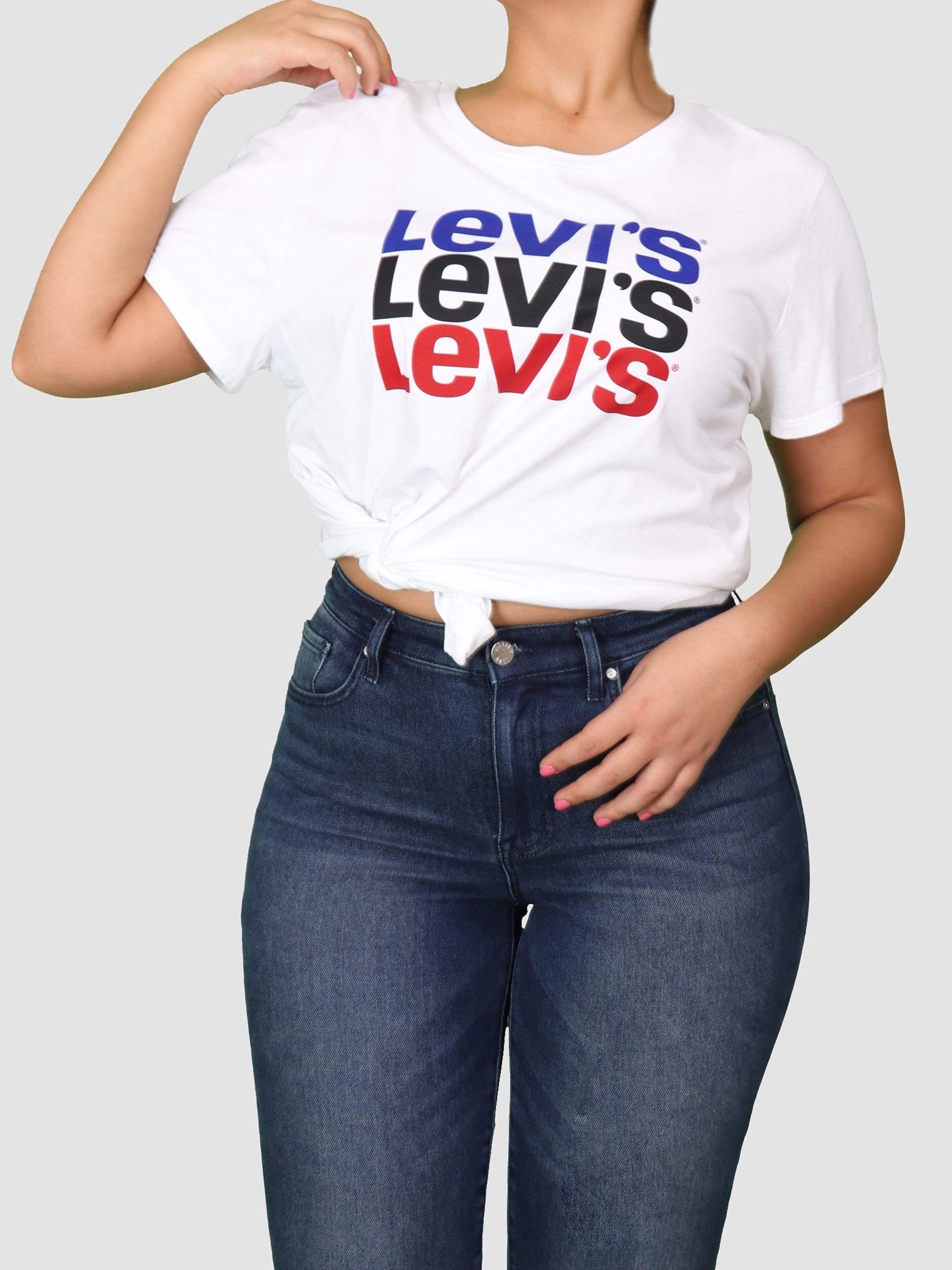 Levi's Womens Tops XXL / White T-shirt