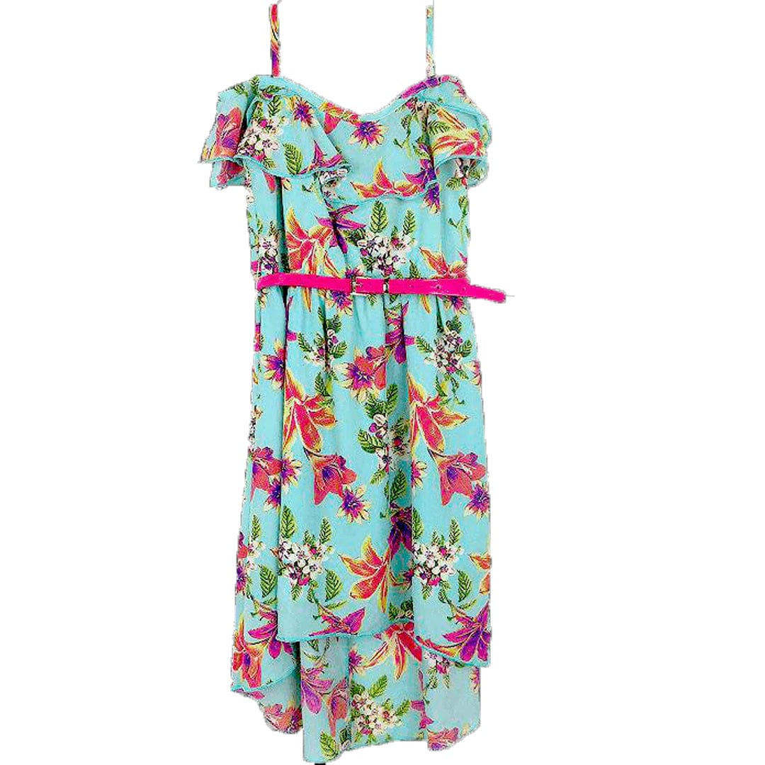 LILT Girls Dress XS / Multi-Color LILT - Kids - Sleeveless A-Line Dress