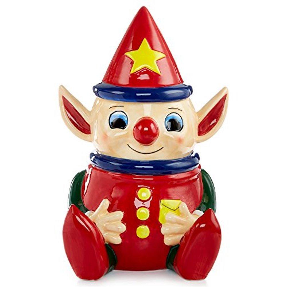MACY'S Kitchenware Ceramic MACY'S - 90th Thanksgiving Day Parade 'Kit The Elf' Cookie Jar