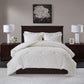 MADISON PARK Comforter/Quilt/Duvet Twin / Off-White MADISON PARK - Arya Medallion Ultra Plush Comforter Set - 2 Pieces