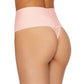 MAIDENFORM womens underwear Large / Pink Shaping Lace Thong With Cool Comfort