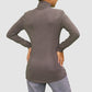 maison jules Womens Tops X-Small / Grey Long Sleeve Top