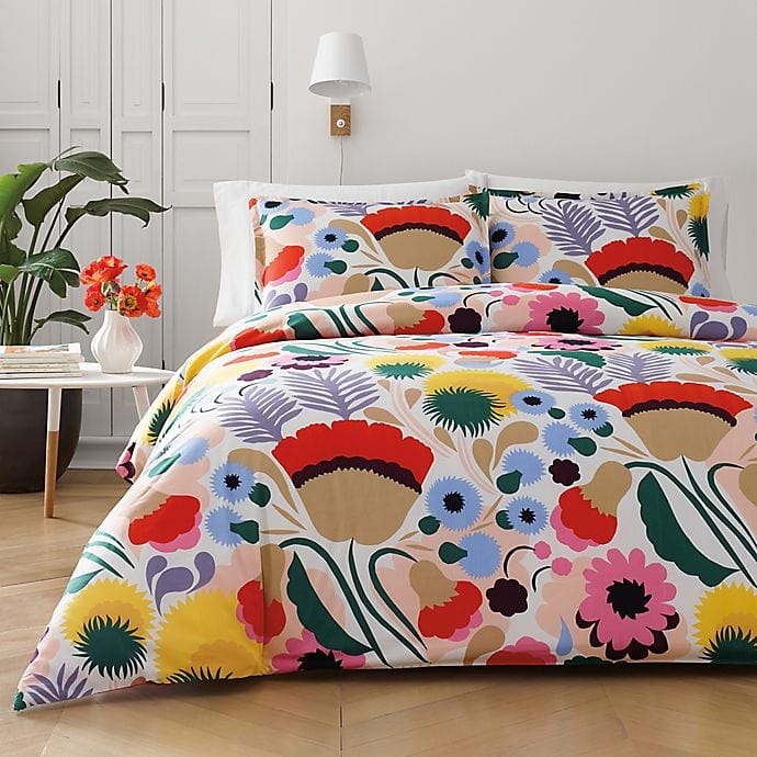 MARIMEKKO Comforter/Quilt/Duvet Twin - 173cm x 218cm / Multicolor Ojakellukka Comforter Set - 2 Pieces