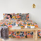 MARIMEKKO Comforter/Quilt/Duvet Full/Queen - 229cm x 244cm / Multicolor Rosarium Comforter Set - 3 Pieces