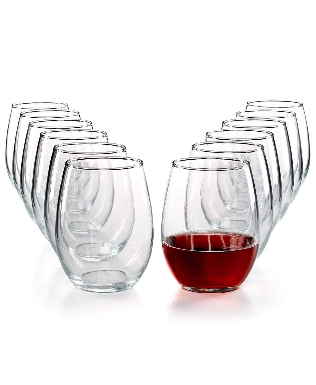 MARTHA STEWART Kitchenware MARTHA STEWART - Stemless Wine Glasses Set