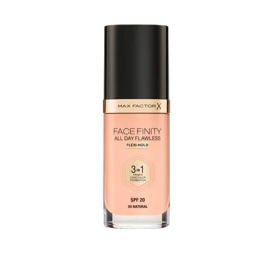 MAX FACTOR Makeup 50 Natural MAX FACTOR - Facefinity 3-In-1 All Day Flawless Foundation
