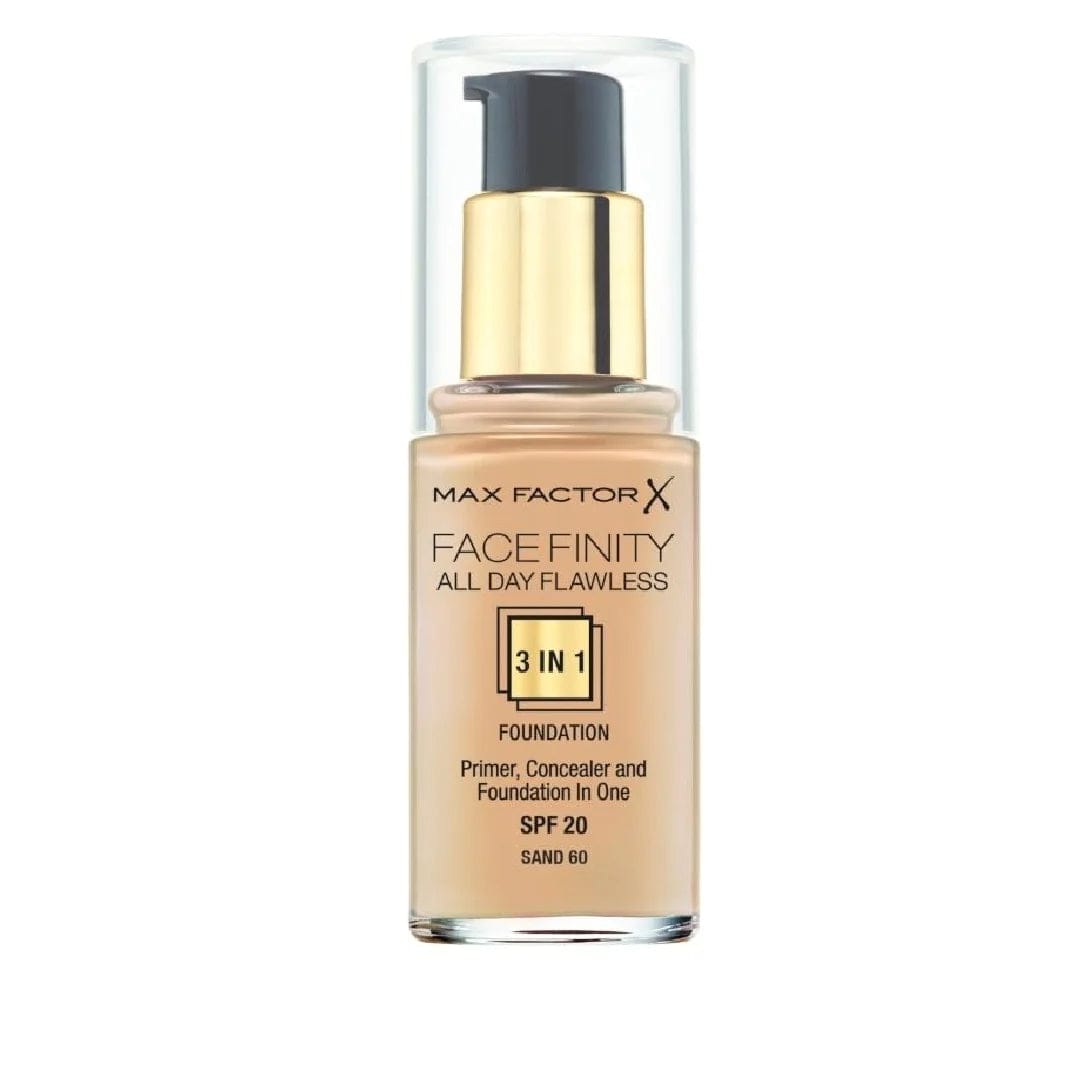 MAX FACTOR Makeup 60 Sand MAX FACTOR - Facefinity 3-In-1 All Day Flawless Foundation