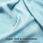 MEJO ROOM Comforter/Quilt/Duvet Queen / Blue MEJO ROOM -  Super Soft Brushed Microfiber 1800 Thread 4 PCS