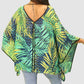 Miss Tina Womens Tops X-Large / Multi-Color V-Neck Top