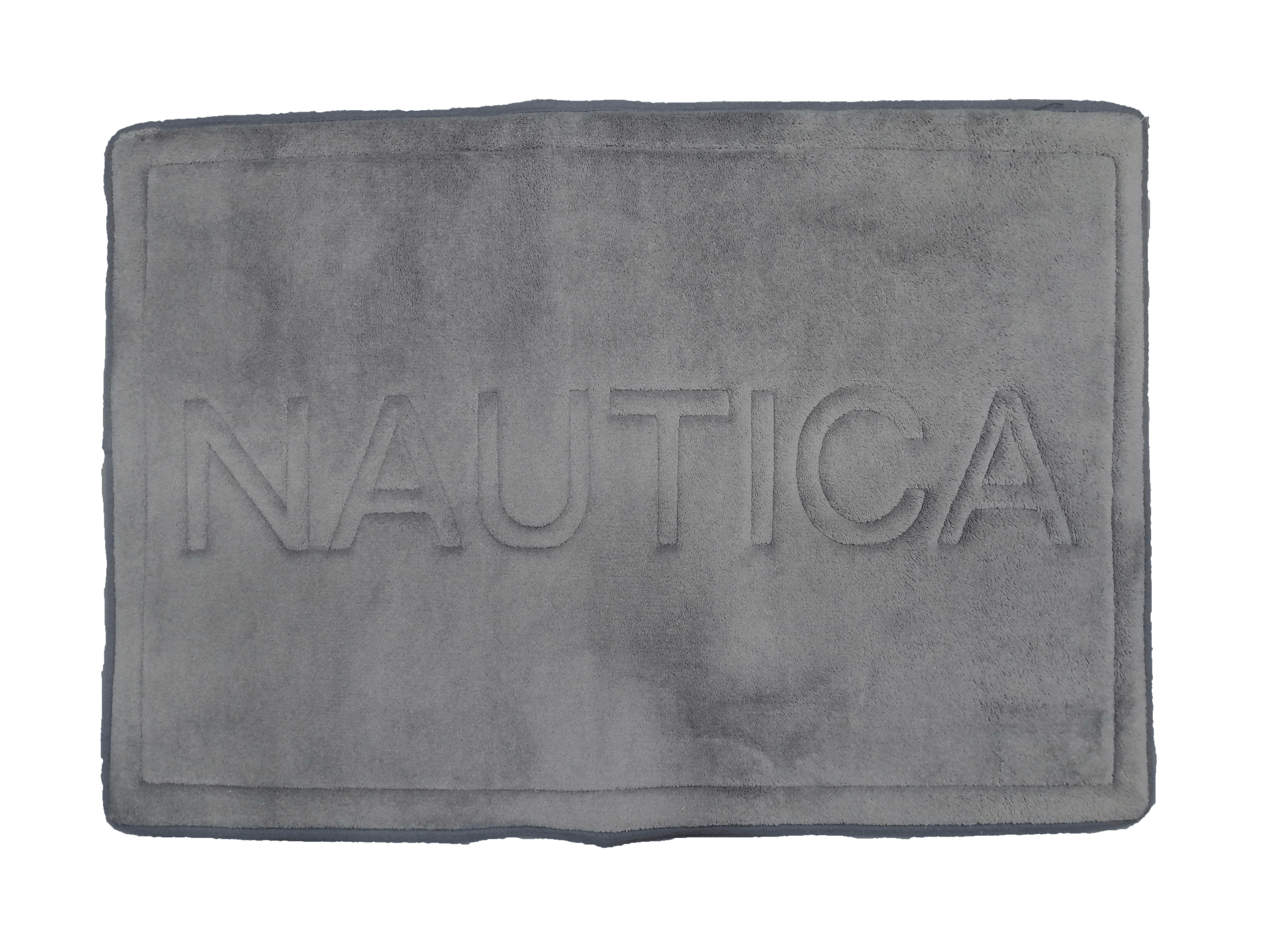 Nautica Bath Mats Grey / 43cm x 61cm Memory Foam Bath Rug