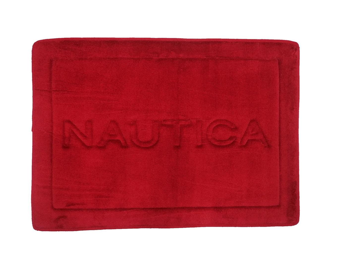 Nautica Bath Mats Red / 43cm x 61cm Memory Foam Bath Rug