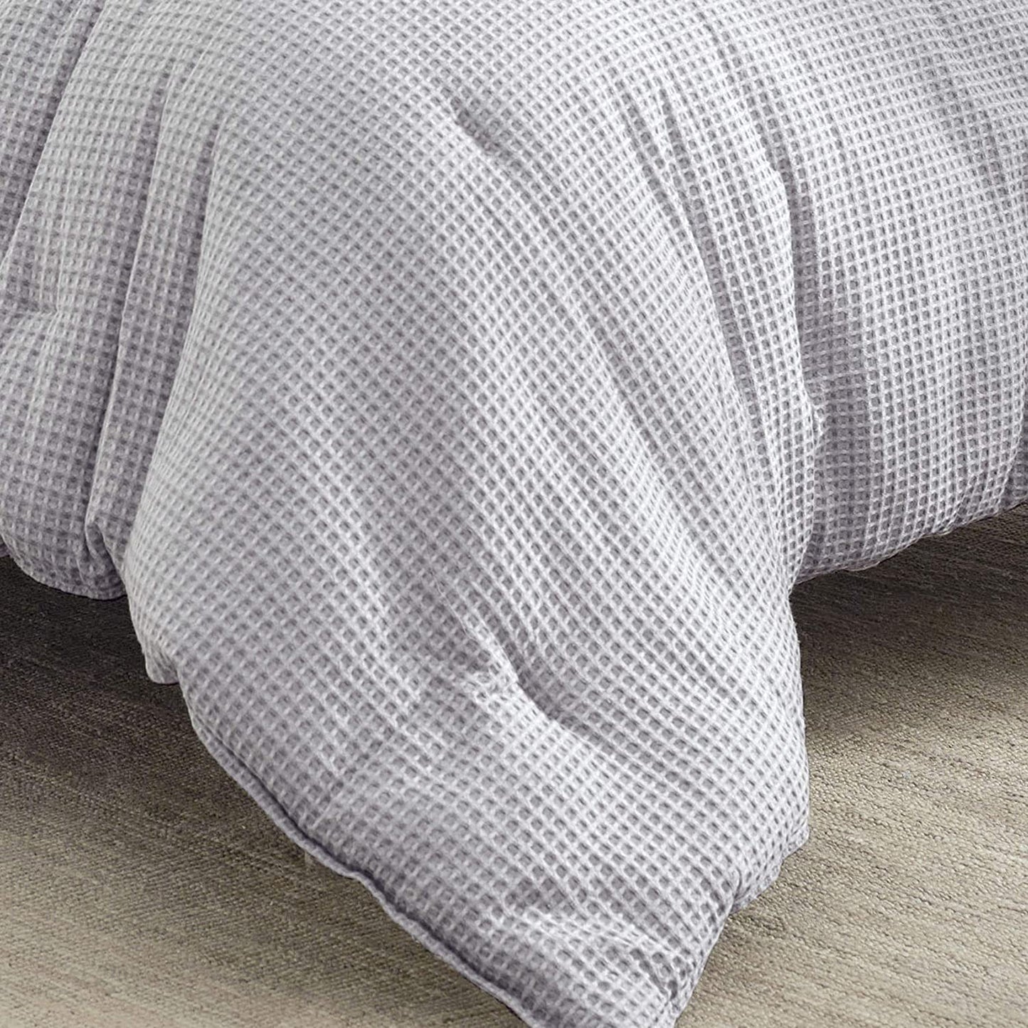 NAUTICA Comforter/Quilt/Duvet Full Queen / Grey NAUTICA - Ballastone Duvet Cover Set of 3 Pieces