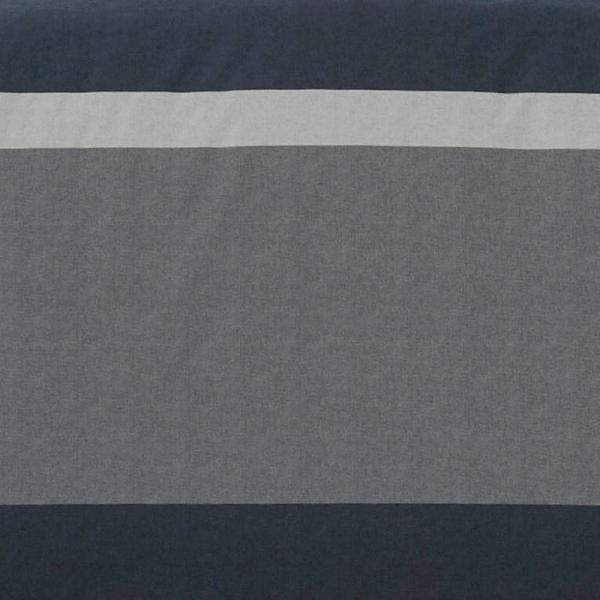 NAUTICA Comforter/Quilt/Duvet Full-Queen / Multi-color NAUTICA - Rendon Charcoal Striped Cotton Comforter - 1 Piece