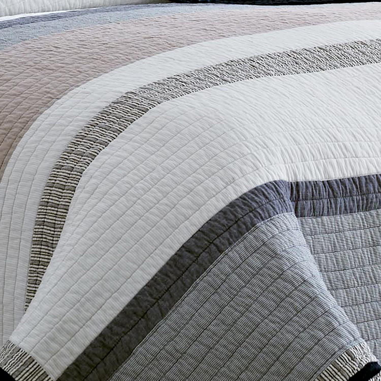 NAUTICA Comforter/Quilt/Duvet NAUTICA - Tideway Reversible Cotton Quilt -1 piece