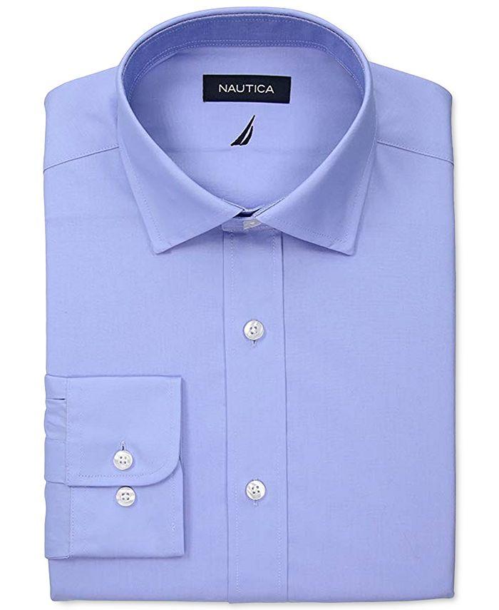 NAUTICA Mens Tops M / Light Blue NAUTICA - Comfort Stretch Dress Shirt