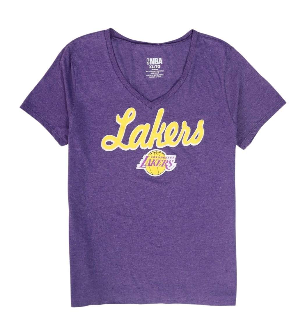 NBA Womens Tops XL / Purple NBA - V-Neck T-Shirt