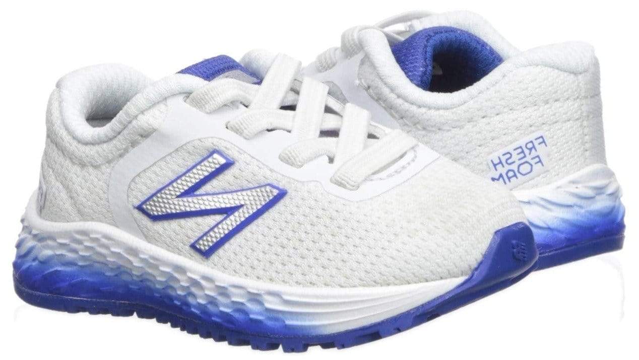 New balance kids' arishi next outlet v1 hook and loop running shoe