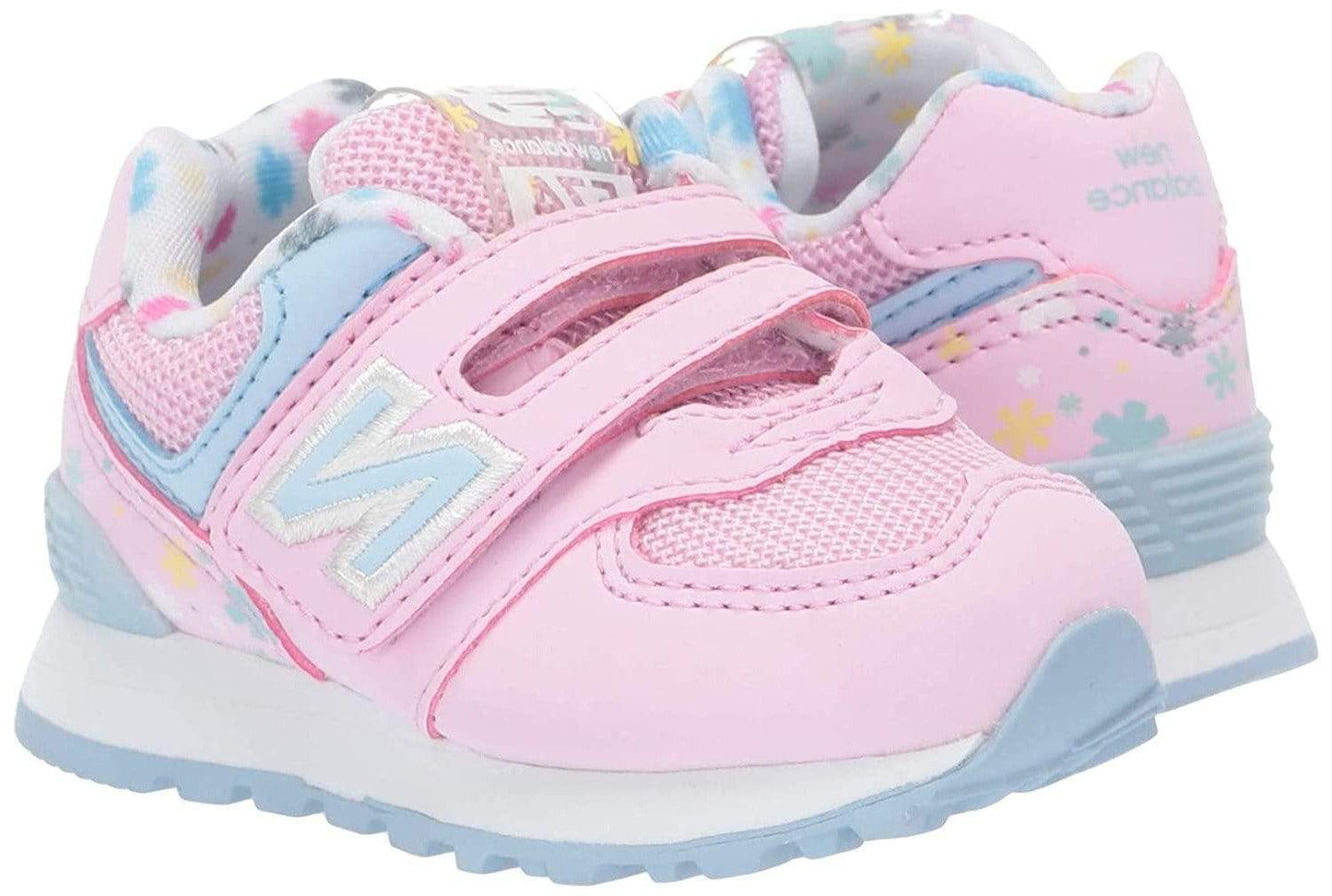 New Balance Kids Shoes 19 / Pink/ Multi Kid's 574