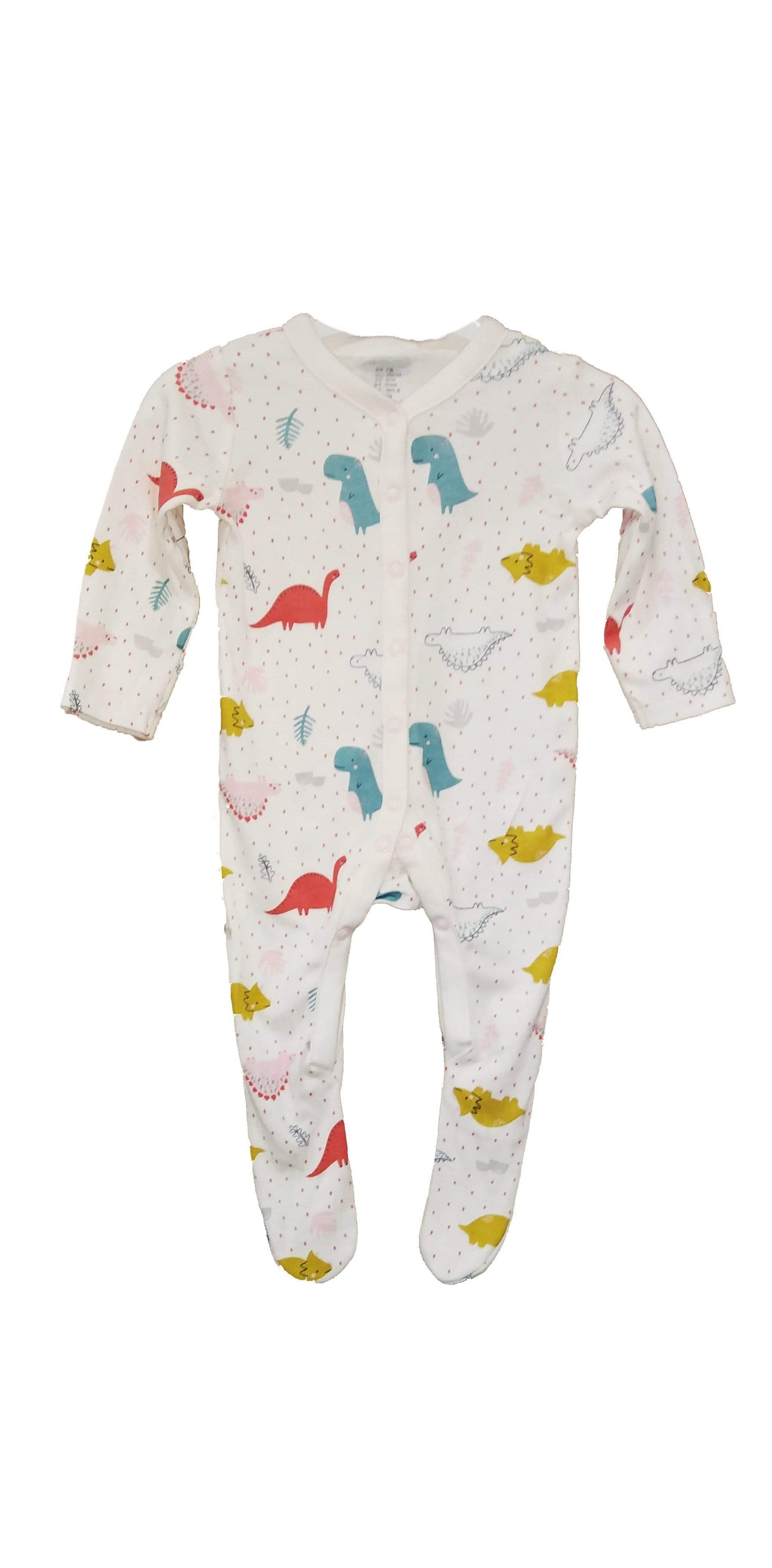 Next Baby Boy Next - Baby Dinosaur Sleep-suits