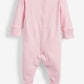 NEXT Baby Girl First Size / Light Pink NEXT - Baby Plain Pink Overall