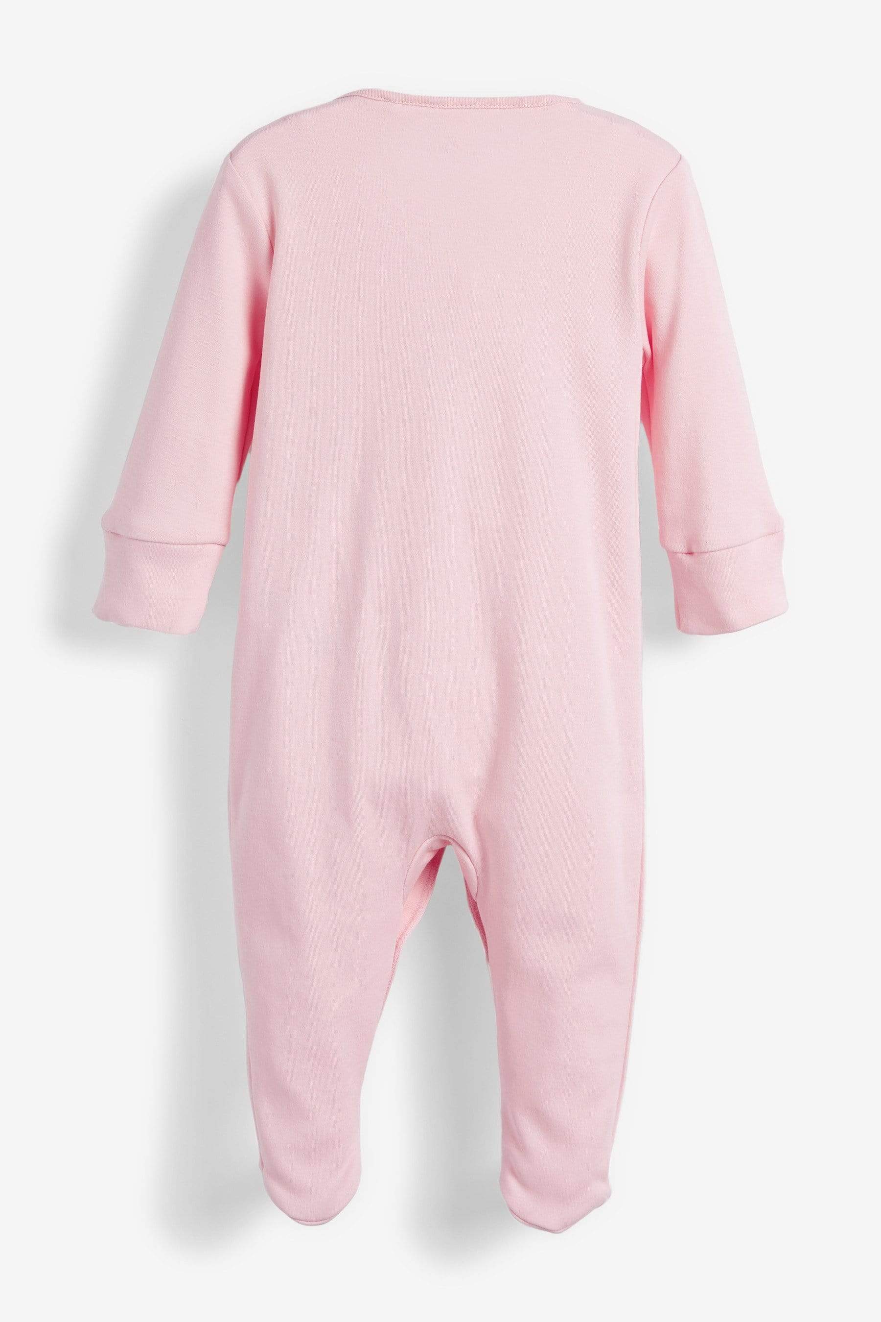 NEXT Baby Girl First Size / Light Pink NEXT - Baby Plain Pink Overall
