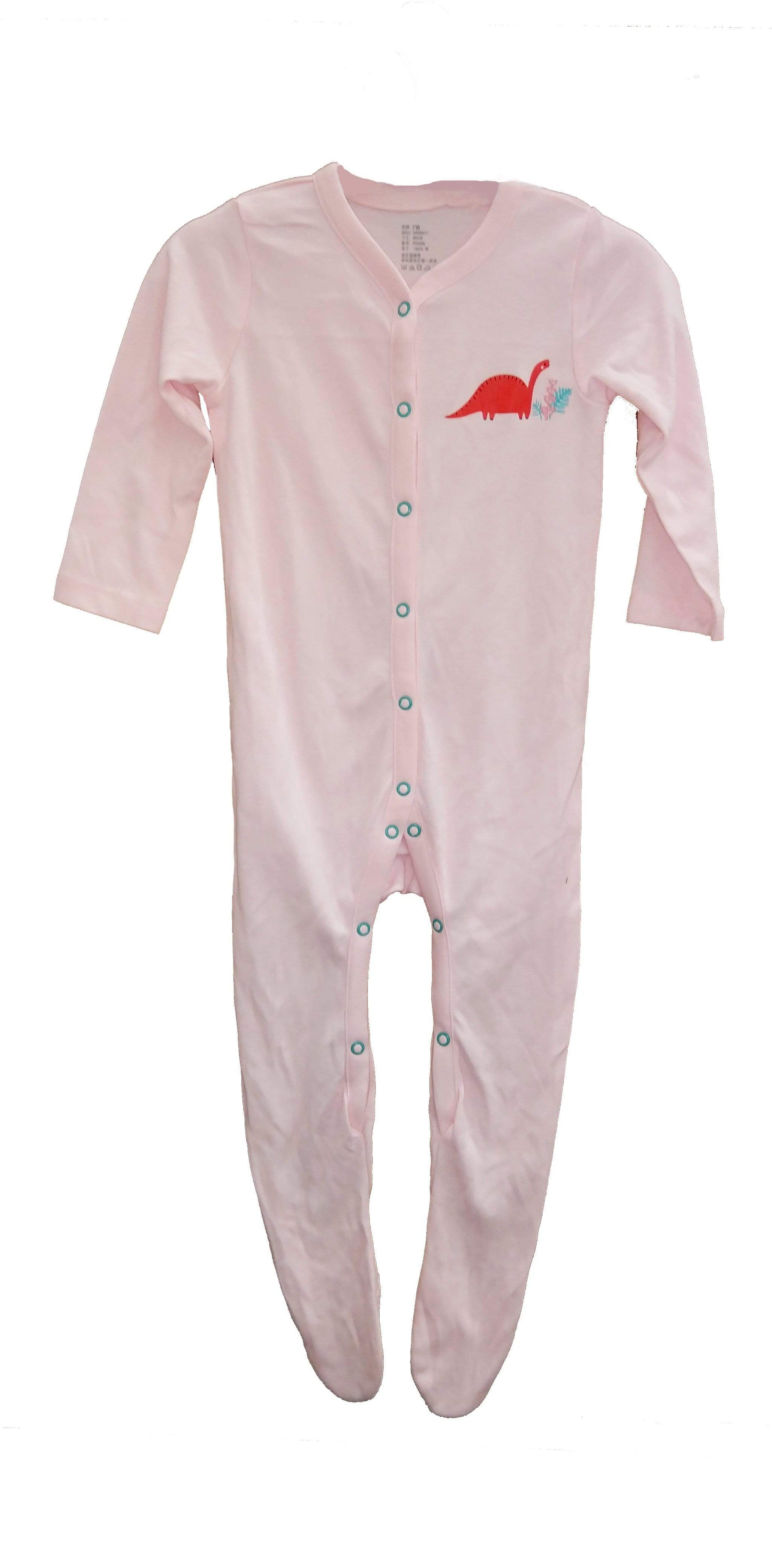 Next Baby Girl NEXT - Dinosaur Logo Footed Overall
