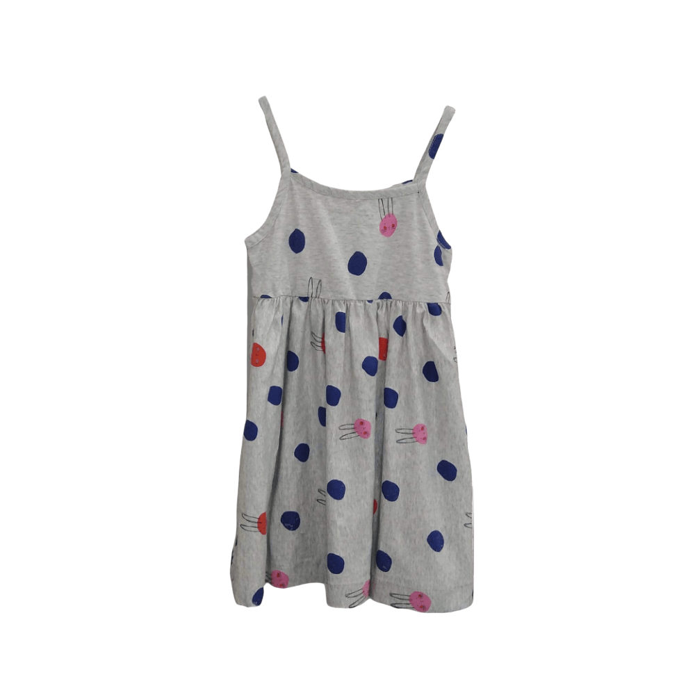NEXT Girls Dress NEXT - Kids - Dots and Rabbit Printed Dress