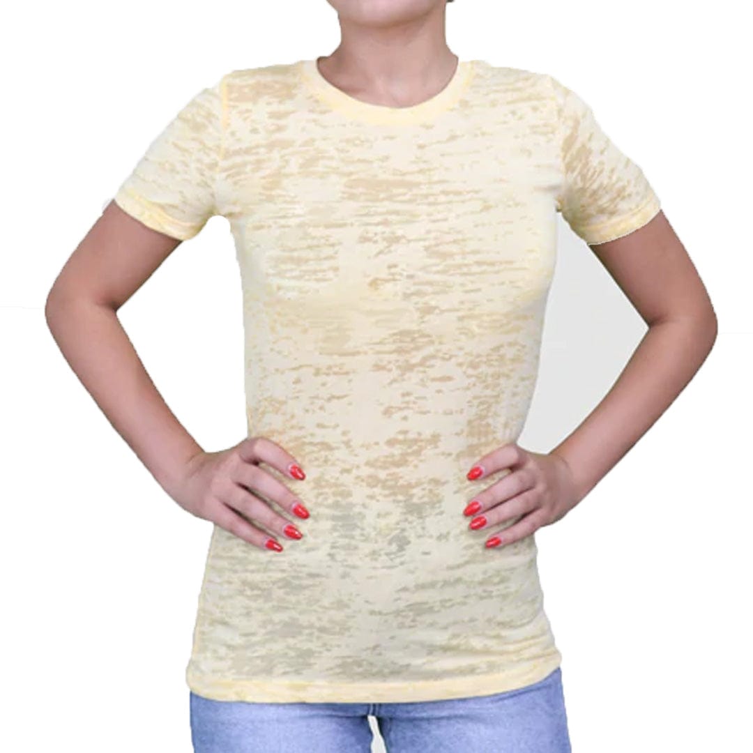 NEXT LEVEL Womens Tops NEXT LEVEL - Tri Blend Crew Shirt
