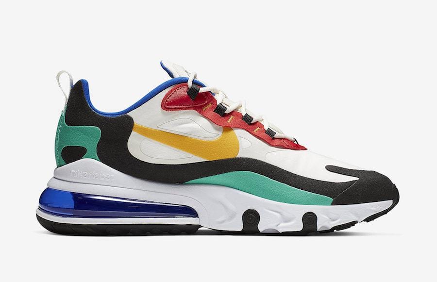 NIKE Athletic Shoes 43 / Multicolor Air Max 270 React